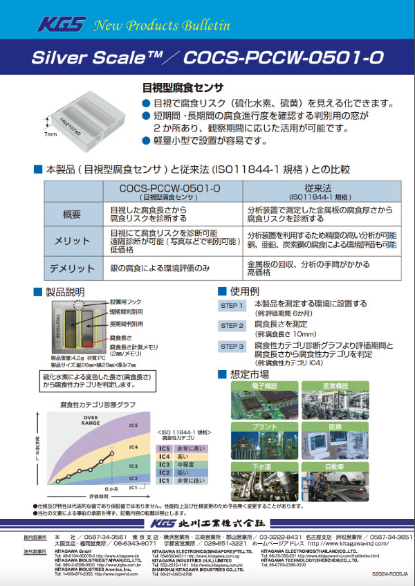 腐食リスク判定 Silver Scale &trade;